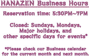 HANAZEM Business Hour Information